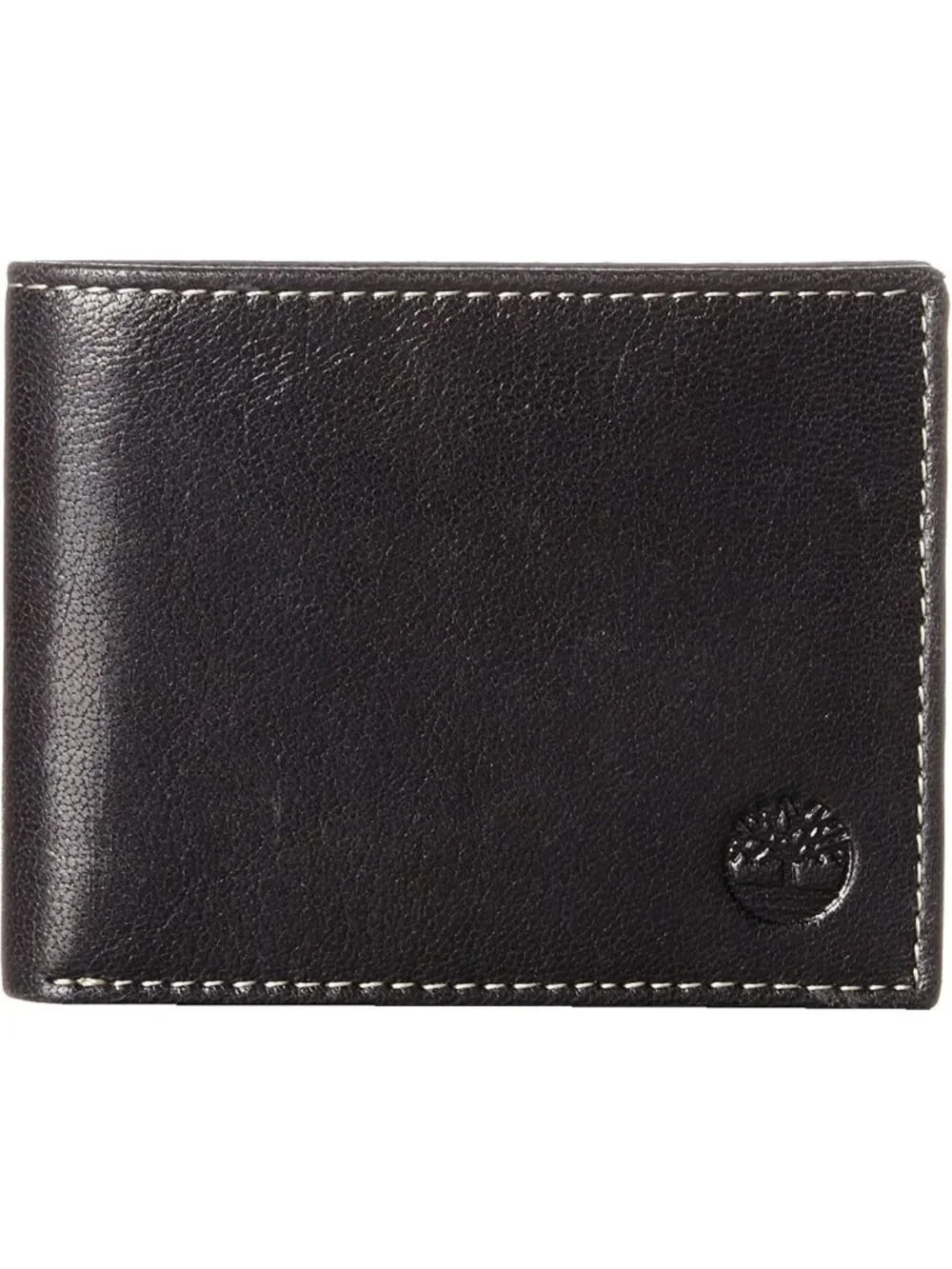 Stylish Men's Leather Bifold Wallet, Hybrid Design, Black, One Size - Perfect